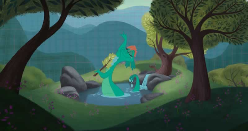 La Ballade de Nessie [Walt Disney - 2011] Nessie1
