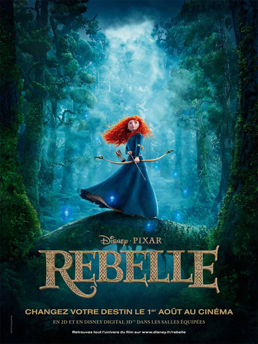 Les Films d'animation : Ghibli, Disney, et Dreamworks ! Rebelleaffiche2