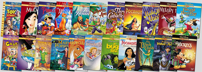 La boite à musique - Les grands classiques de Disney en DVD